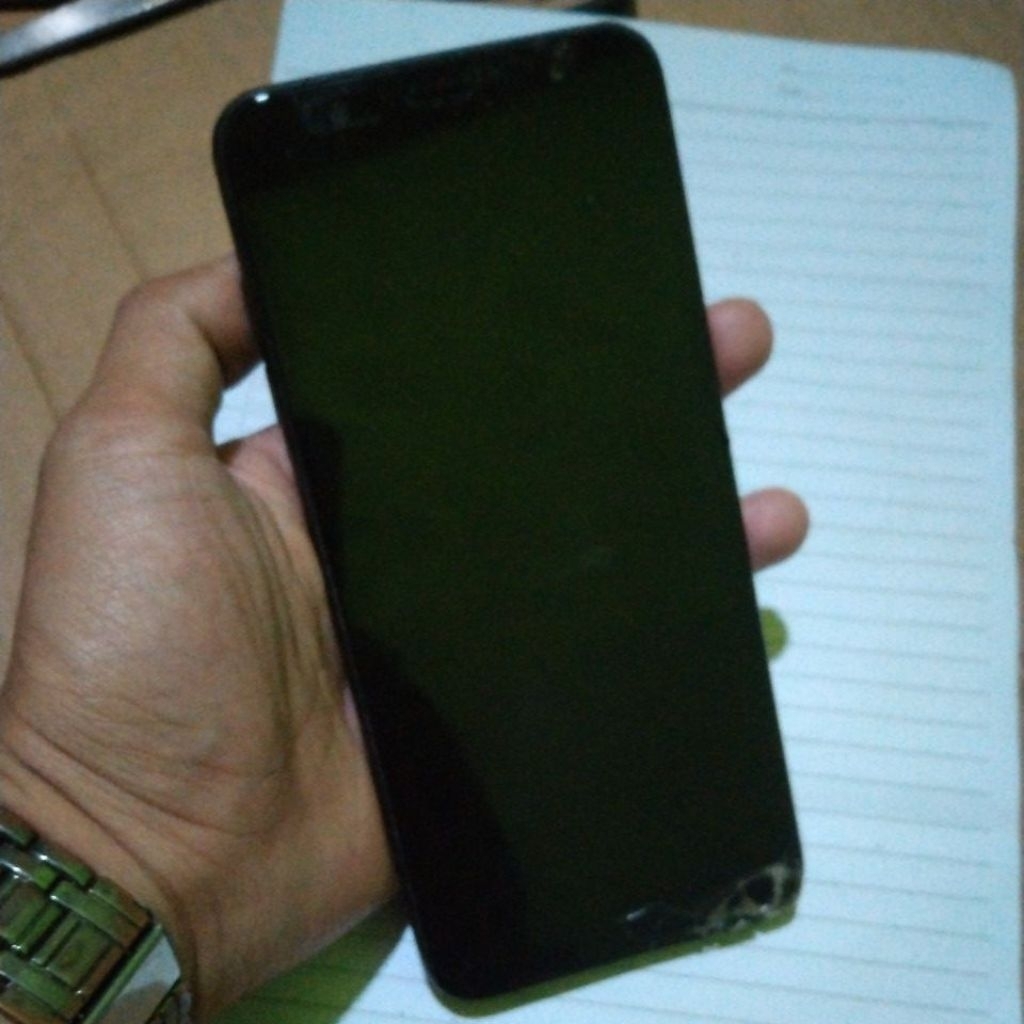 samsung A6 plus ram 4Gb jual mesin nyala tested minus Lcd
