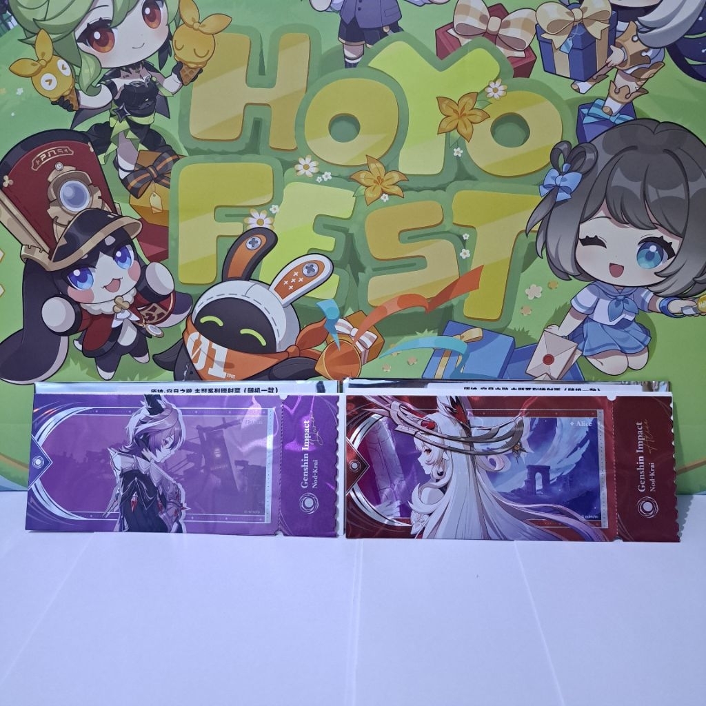 Genshin Impact Song Of The Welkin Moon Hologram Card