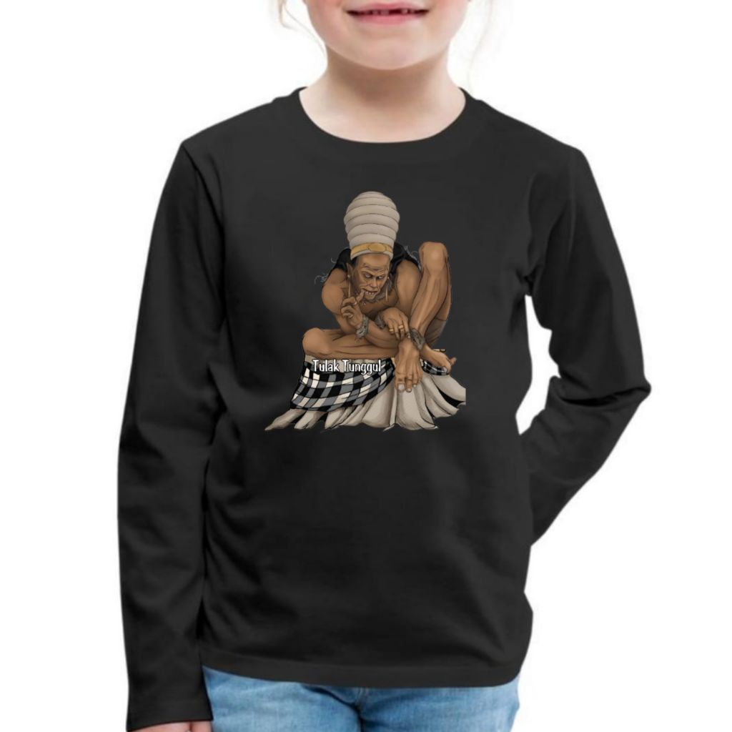Baju anak kaos anak Tulak tunggul ogoh-ogoh bali Lengan panjang