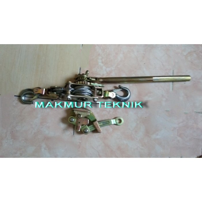HAND RATCHET PULLER NGK 2 TON DENGAN WIRE GRIP NGK 2000(2TON)