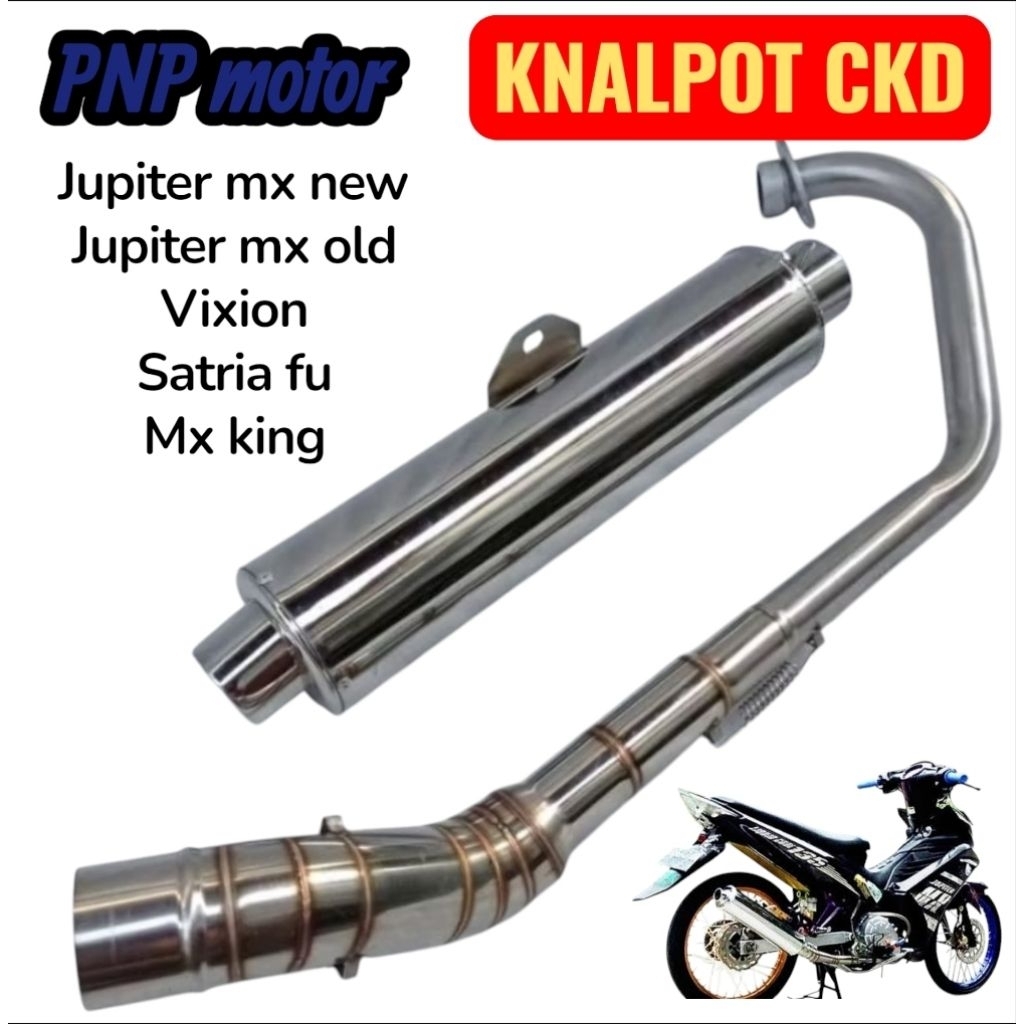 knalpot CKD standar JUPITER mx new JUPITER MX old knalpot CKD standar vixion satria fu knalpot CKD s