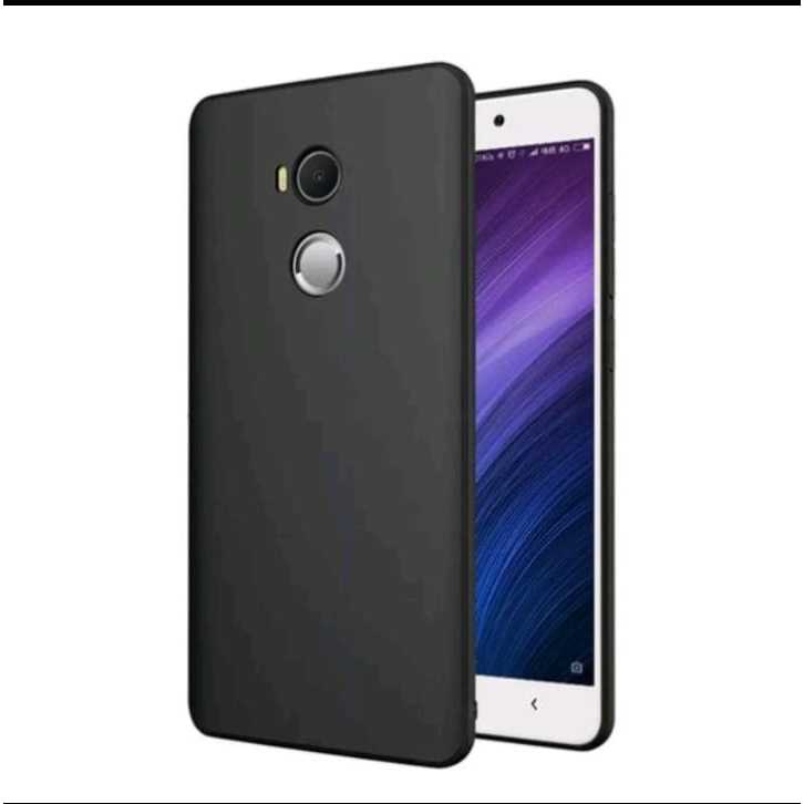 CASE XIAOMI REDMI 4 / 4 PRIME SOFT CASE MATTE BLACK DOFF SLIM FIT CASE