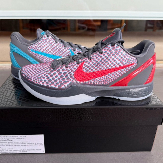 Nike Kobe 6 Proto 3D Hollywood All Star || Ready Stock || 100% Original Authentic || Sepatu Basket K