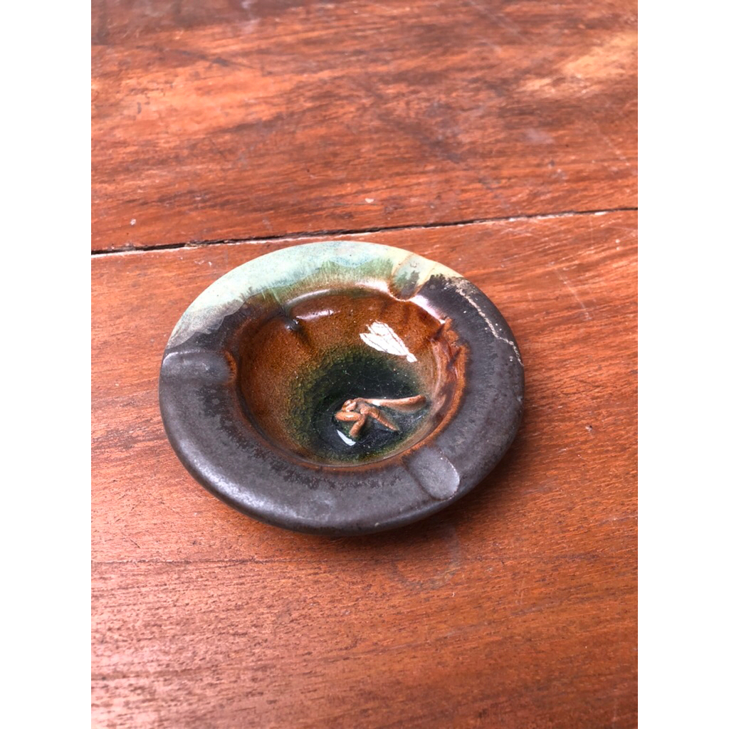 Asbak jadul antik lawas Cina