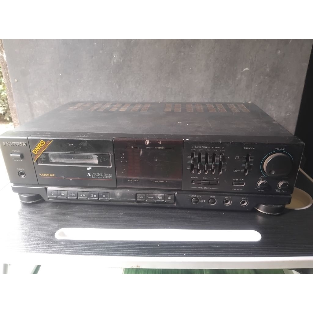 Tape Deck Polytron DAT 52 - ampli Polytron