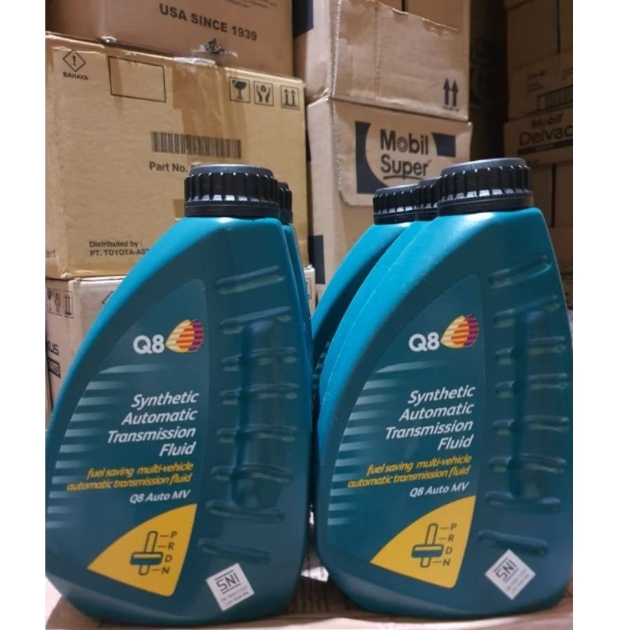 Oli Transmisi Matic Q8 Auto MV 1Liter 100% ORI (atf dexron VI)
