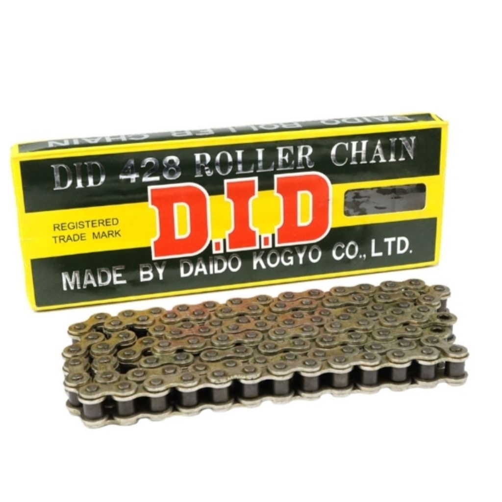 Rantai motor DID Drive Chain 428-110 RB Silver- JAPAN