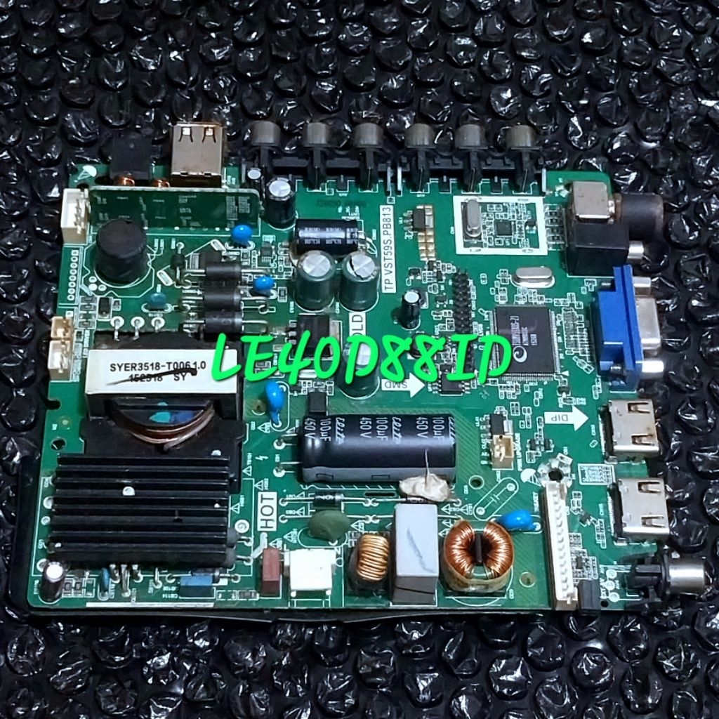 MB TV LED AKARI LE-40D88ID 40D88 LE40D88 ORIGINAL  MAINBOARD MOTHERBOARD
