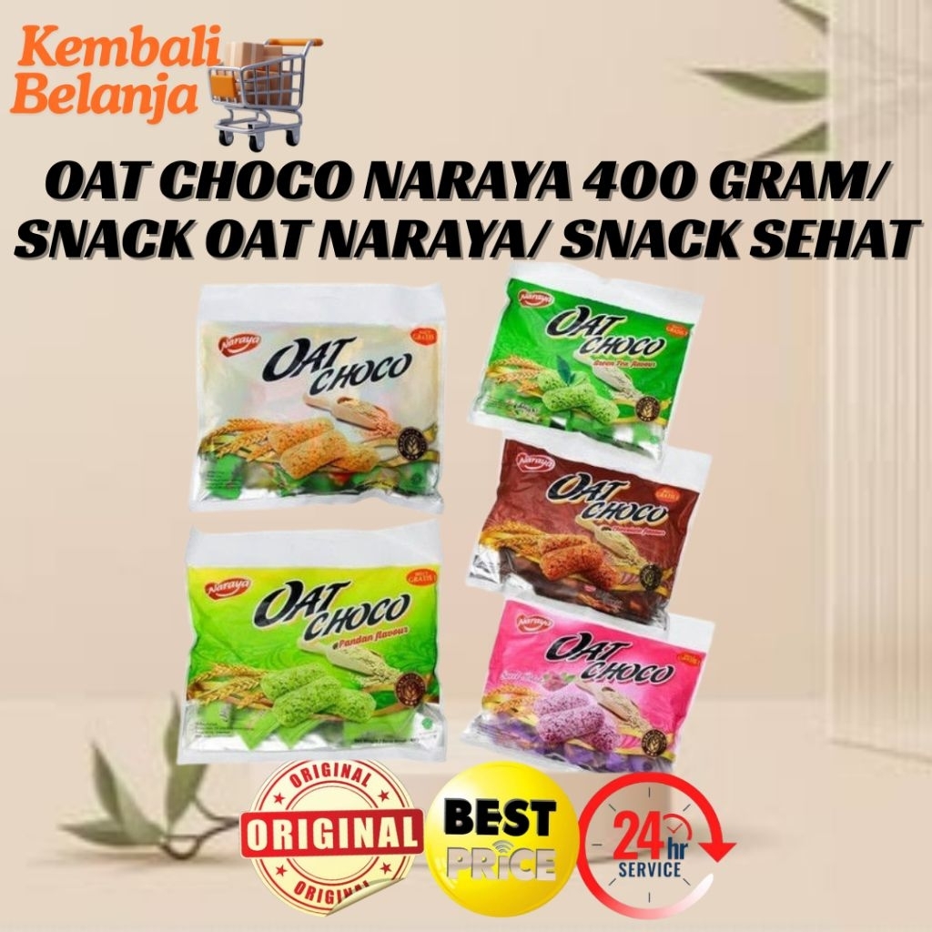 Oat Choco  Naraya 400 Gram/ Snack Naraya Sehat/ Snack Oat Naraya/ Naraya Oat Choco/ Halal Oat Choco 