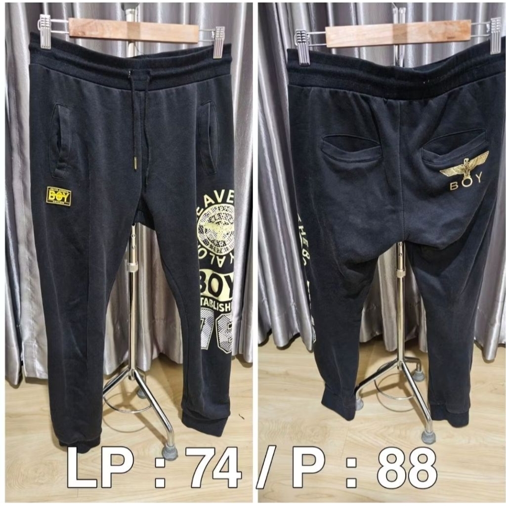 Celana Joger Boy London, Harga 450.000, Lingkar Pinggang dan Panjang sesuai dengan gambar, Kondisi m