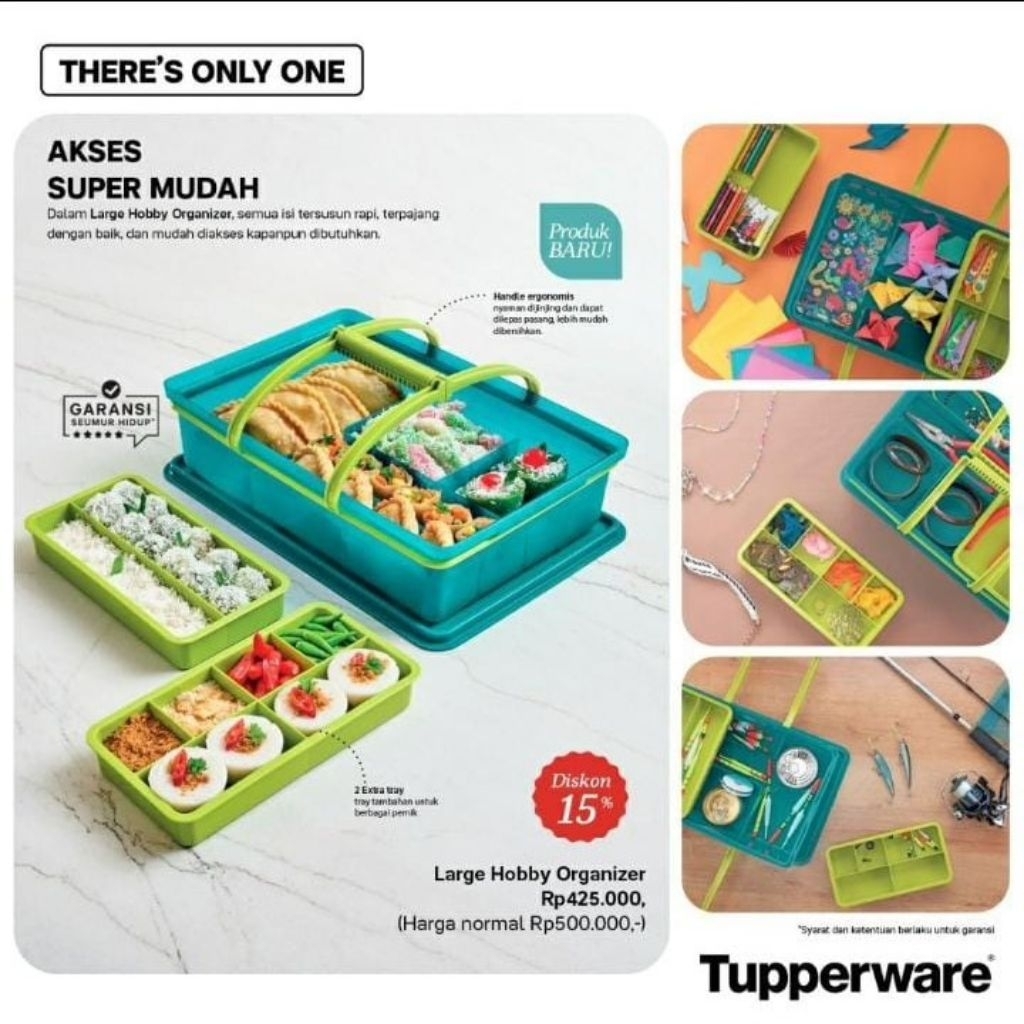 Fun Keeper/ Hobby Keeper Tupperware