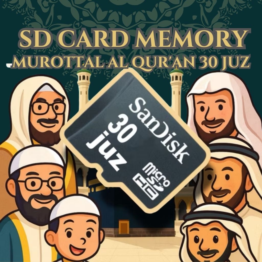 MEMORI MUROTAL AL-QUR'AN 30 JUZ BERBAGAI IMAM