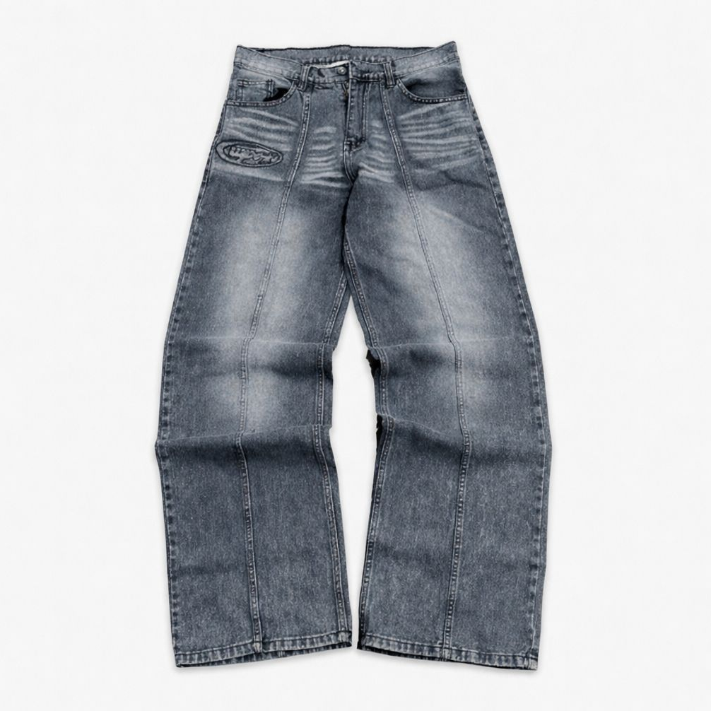 WP COMPANY - BAGGY PANTS CHARM GREY | Celana Panjang Pria