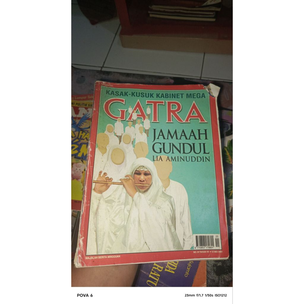 MAJALAH GATRA JAMAAH GUNDUL LIA AMINUDDIN