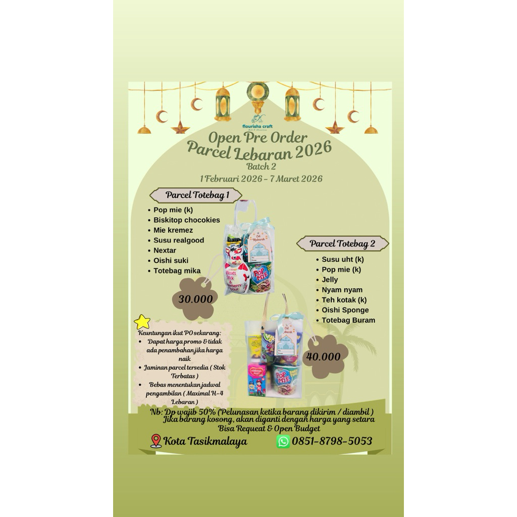 Parcel Anak Totebag // Parcel Lebaran Anak