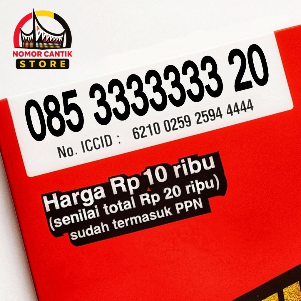 Nomor Cantik Telkomsel 12 Digit Kartu As Sapta 3 3333333 33333 333333