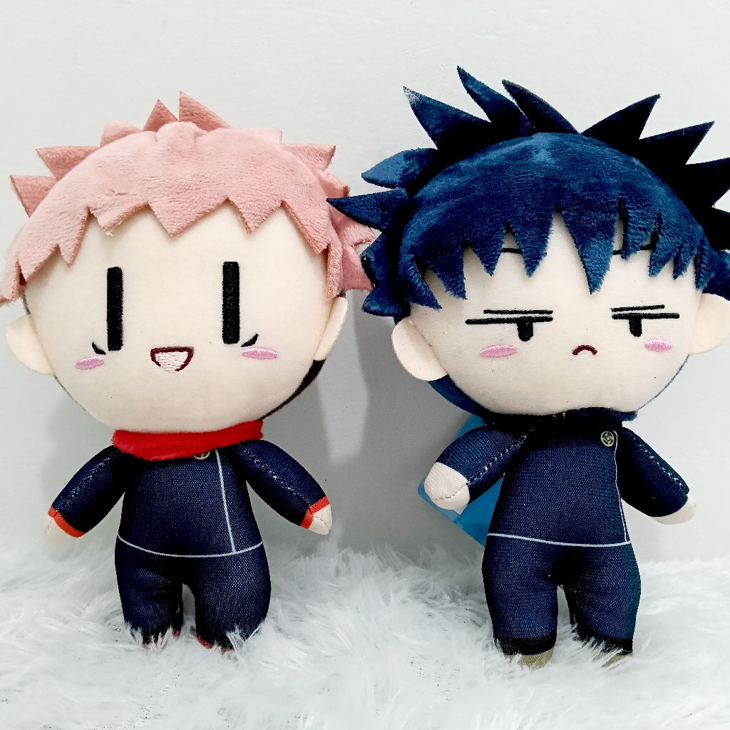 YUJI MEGUMI JUJUTSU KAISEN PLUSH KEYCHAIN ANIME