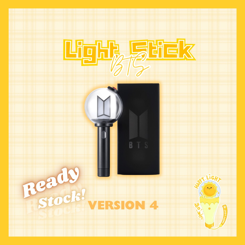 [READY STOCK] Official Lightstick BTS (ARMYBOMB) Ver. 4 From Weverse