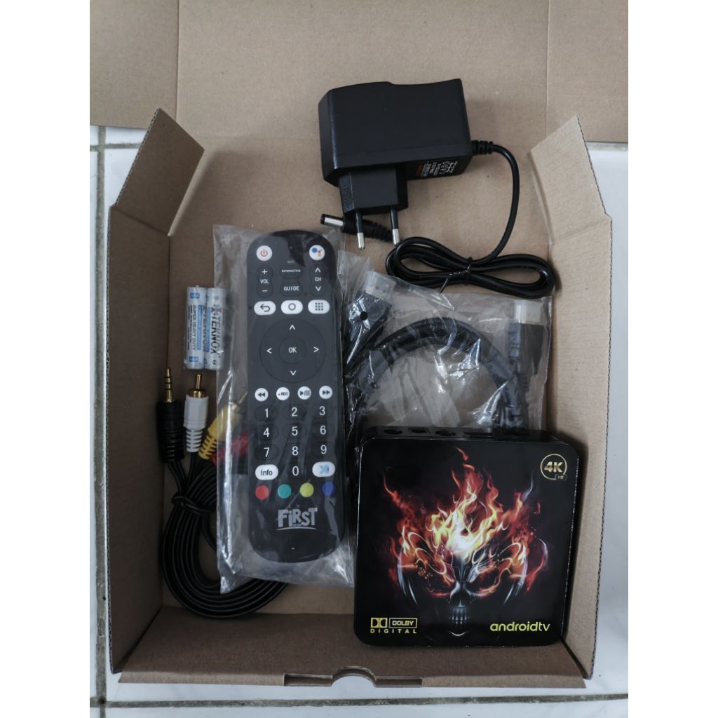 Android TV Box V5 | Android 12 | Voice Command Bluetooth