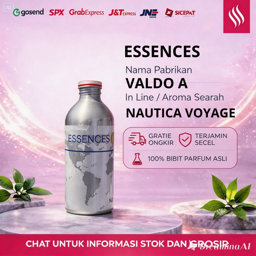 JUAL BIBIT PARFUM ASLI - ESSENCES - NAUTICA VOYAGE - REPACK - SUMBARA PARFUM