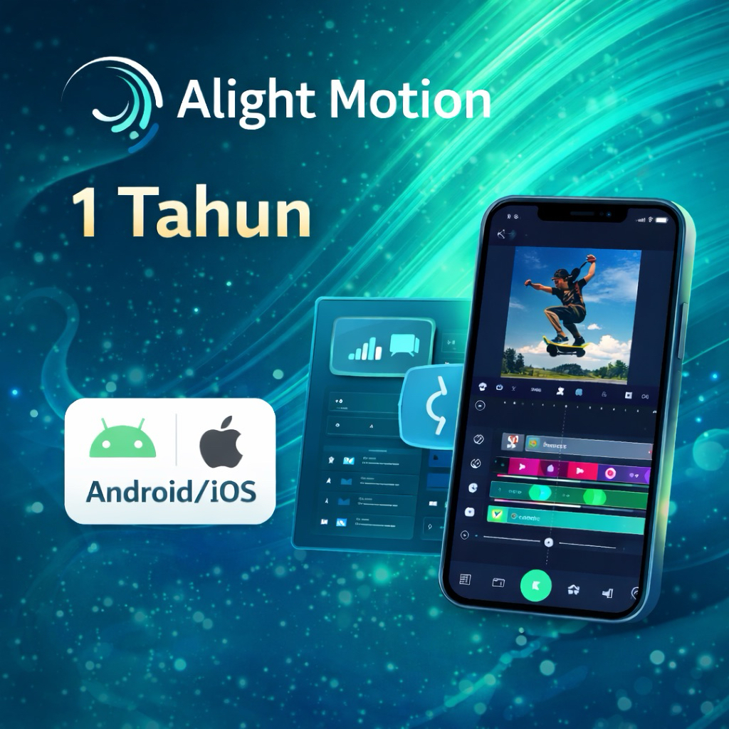 Alight Motion Premium 1 Tahun