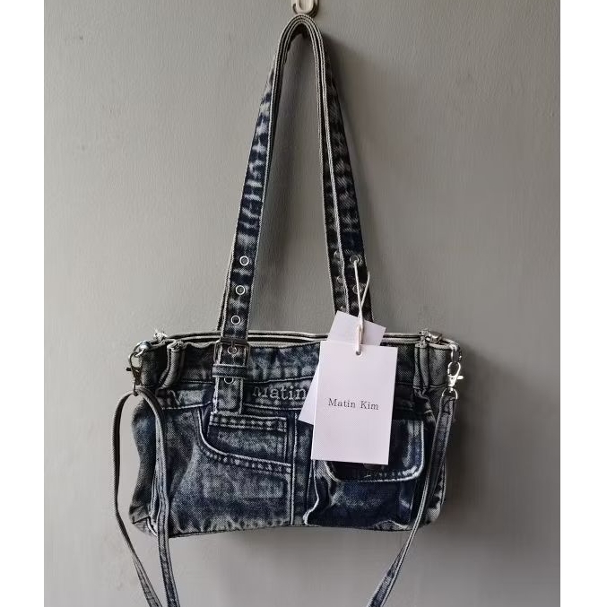 Shoulder sling bag Denim Matin Kim Brand Korea