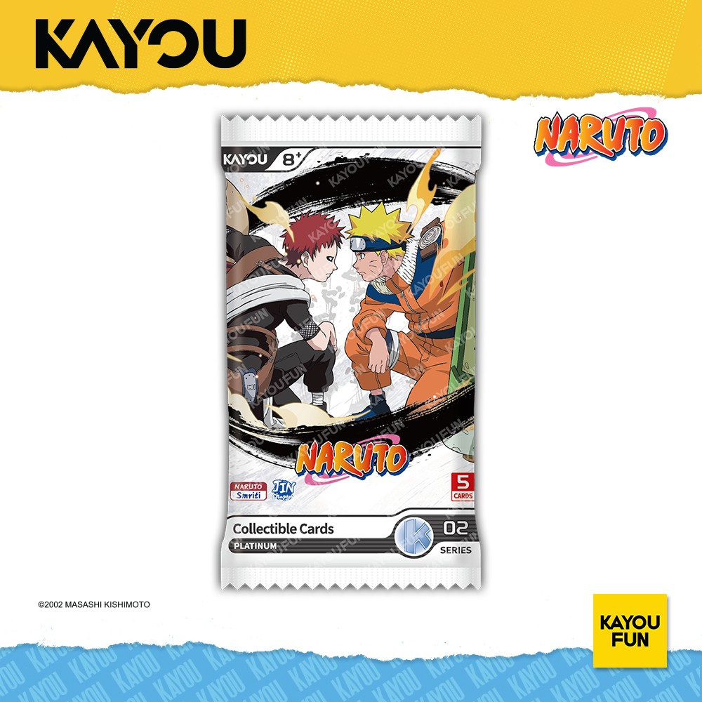 KAYOU FUN -  Kartu Kayou Naruto Smriti Collectible Cards Chapter Jin (5's) SEA T4W2