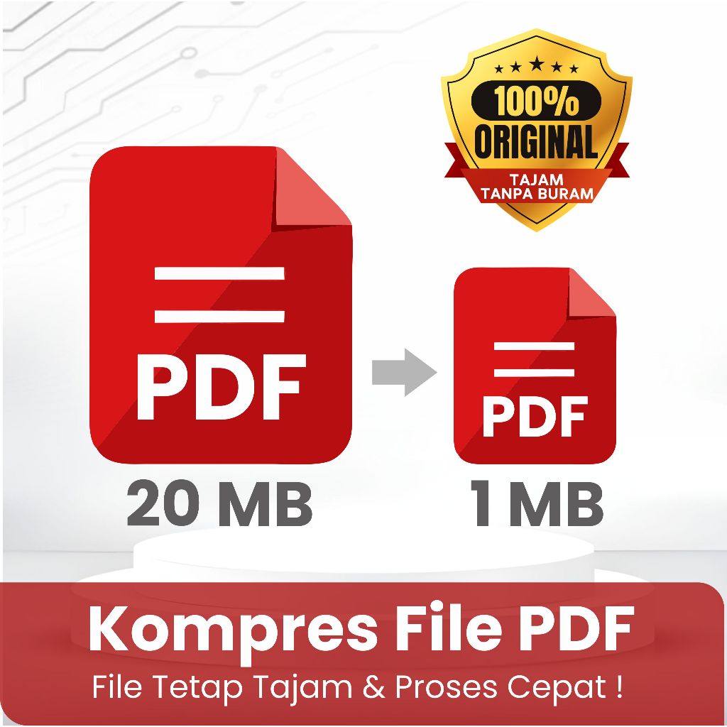 Jasa PDF edit dokumen pdf memperkecil / compress ukuran file jadi kecil