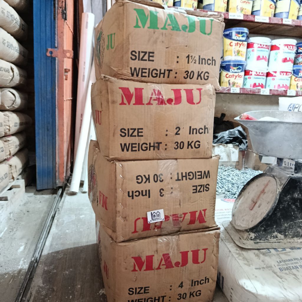 Paku Kayu Semua Ukuran 4cm 5cm 7cm 10cm (1 Dos / 30kg)