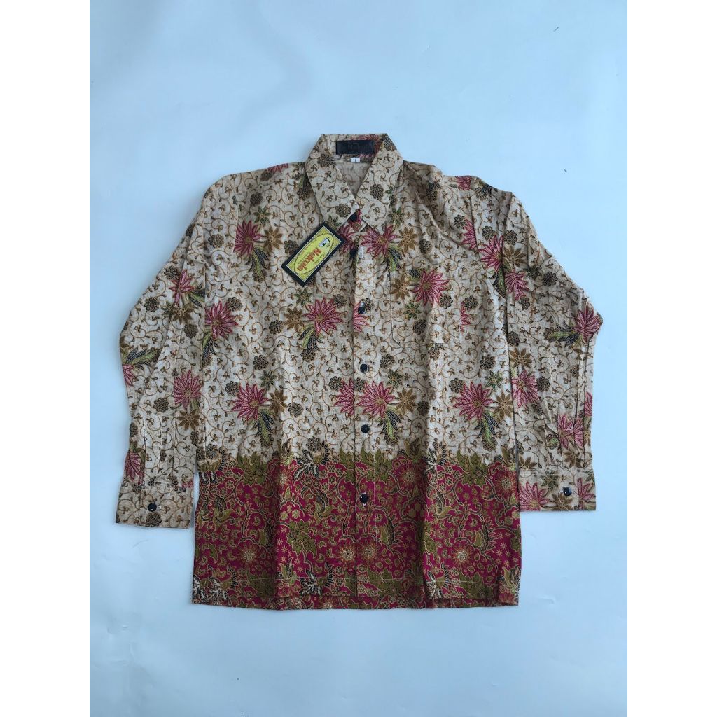 Batik Nakula Cream Kemeja  Anak