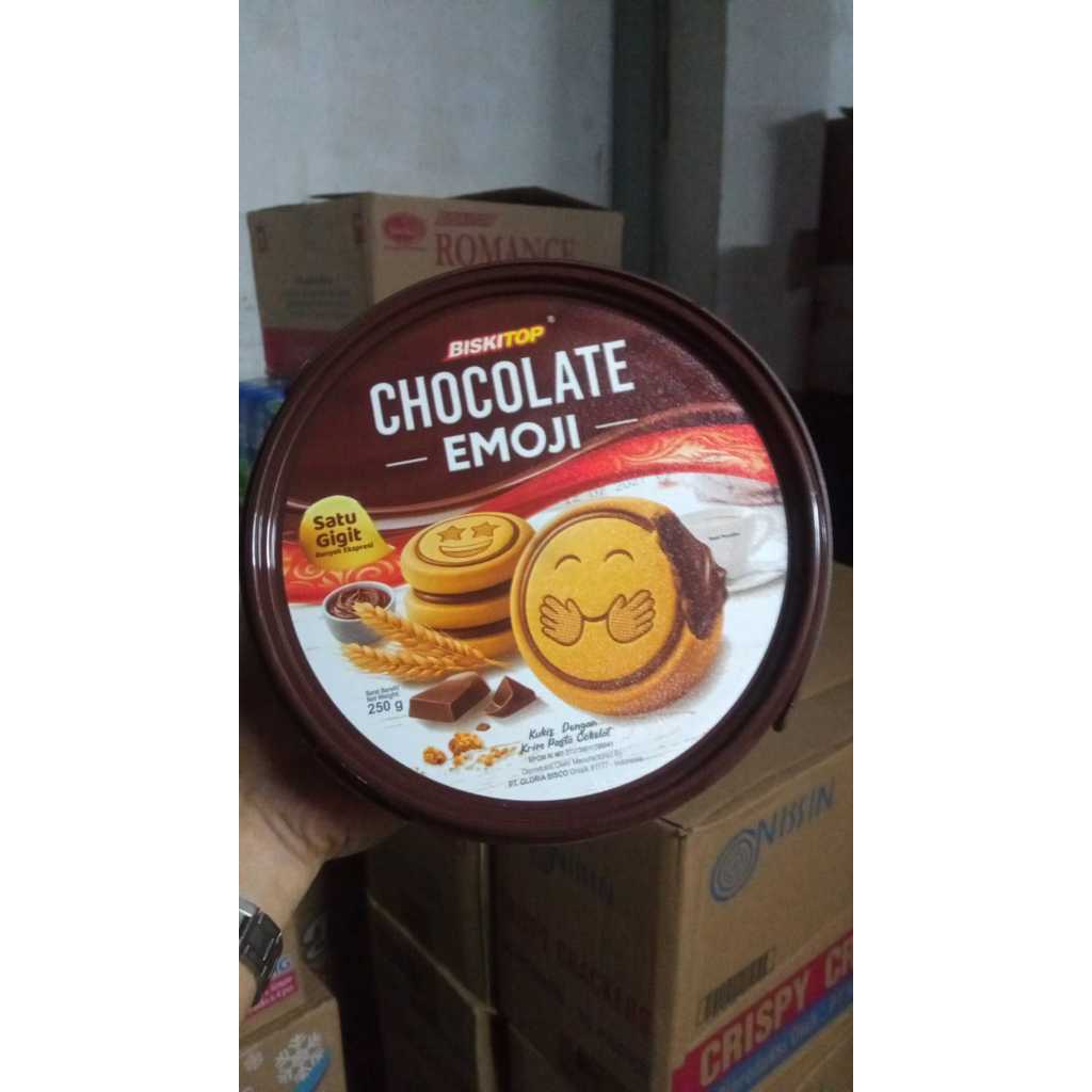 BISKITOP EMOJI ECER @ 250 gr