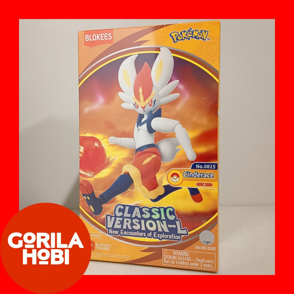BLOKEES Pokemon CVL Cinderace Model Kit