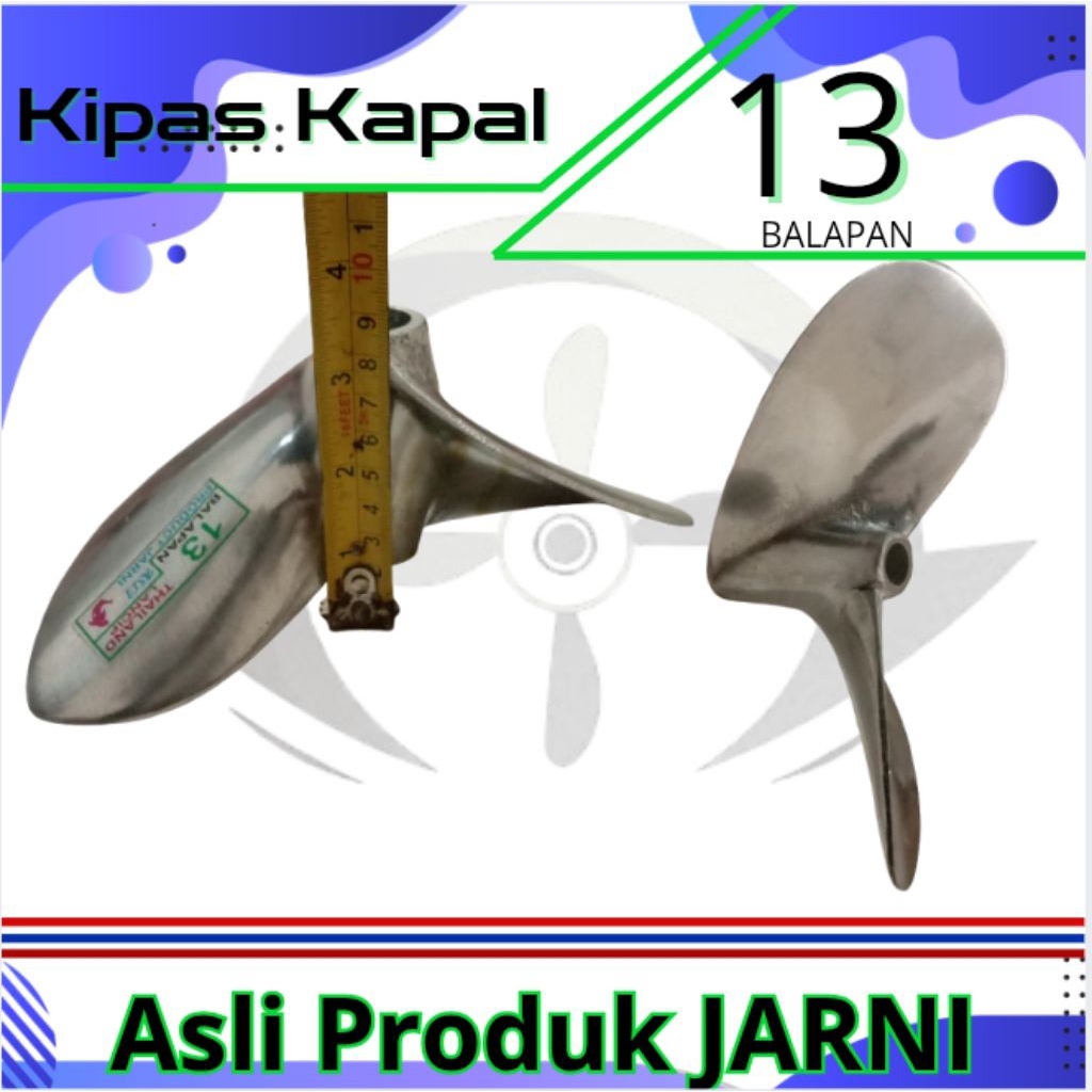 Kipas Kapal Balap 13 PK baling-baling perahu style thailand