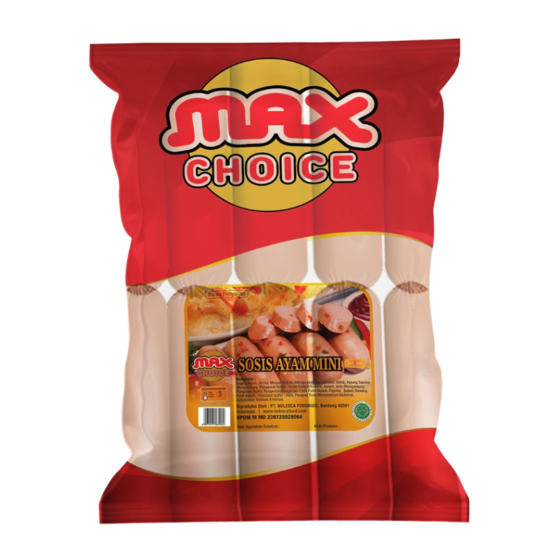 Max Choice Mini Bratwurst Sosis Ayam 500gr