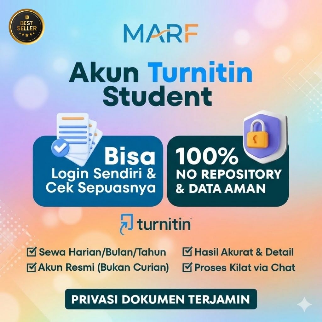 Sewa Akun Turnitin Harian dan Mingguan
