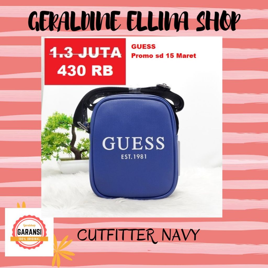 Tas Guess original sale camera bag seri CUTFITTER