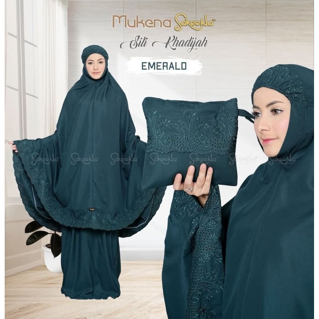 PL SAKEENA MUKENA SAKEENA KHADIJAH EMERALD