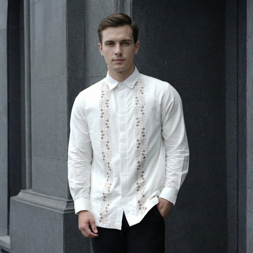 Shafira - Devraj Menswear | Koko Tangan Panjang Pria