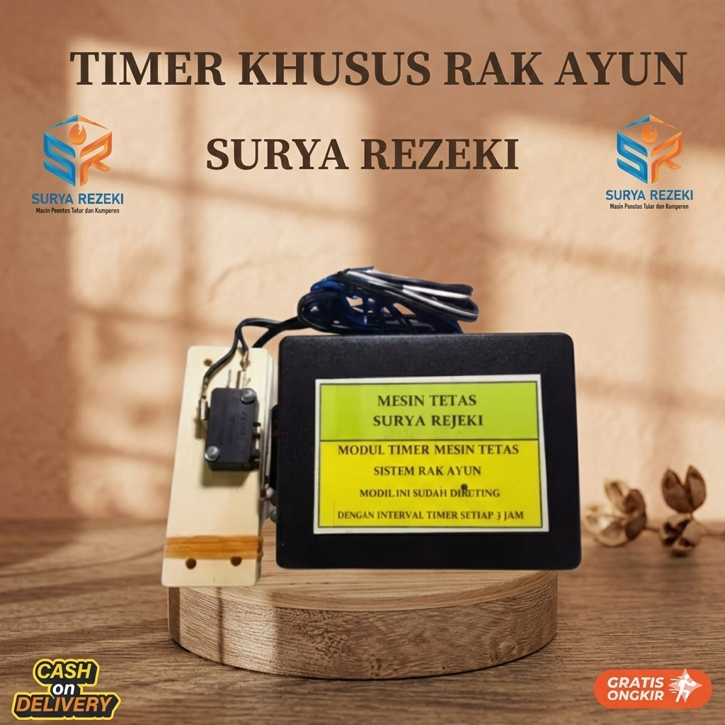 Timer khusus rak ayun mesin tetas penetas telur