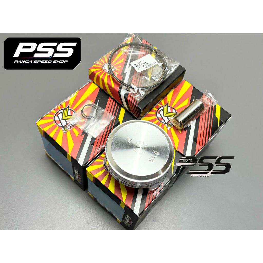 PISTON SEHER KAWAHARA 58 58.5 59 60 61 62 63 64 PEN 15 PIN TIPE CEPER