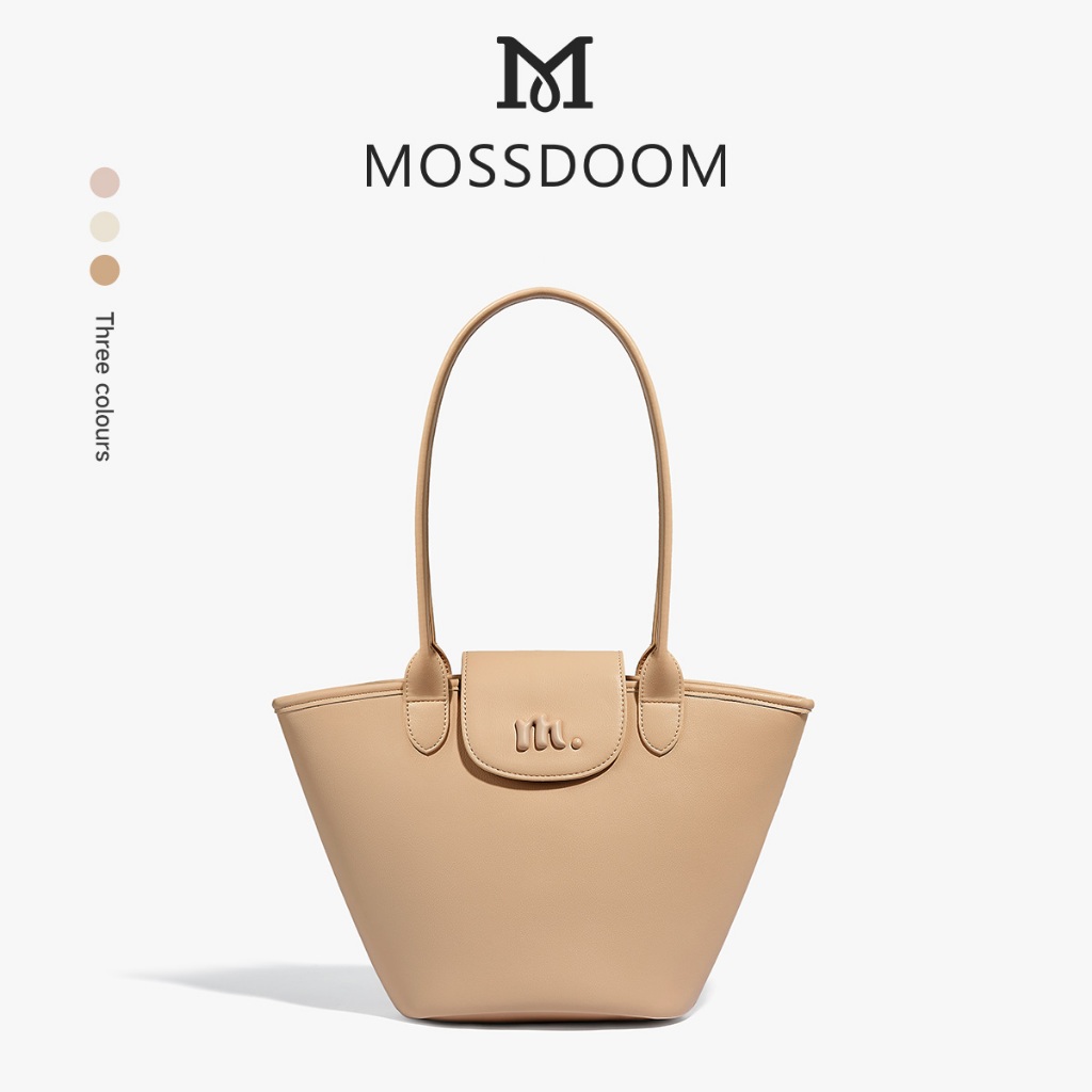 MOSSDOOM Tas Totebag Elise Bag Tas Anyaman Shoulder Bag Model Terbaru
