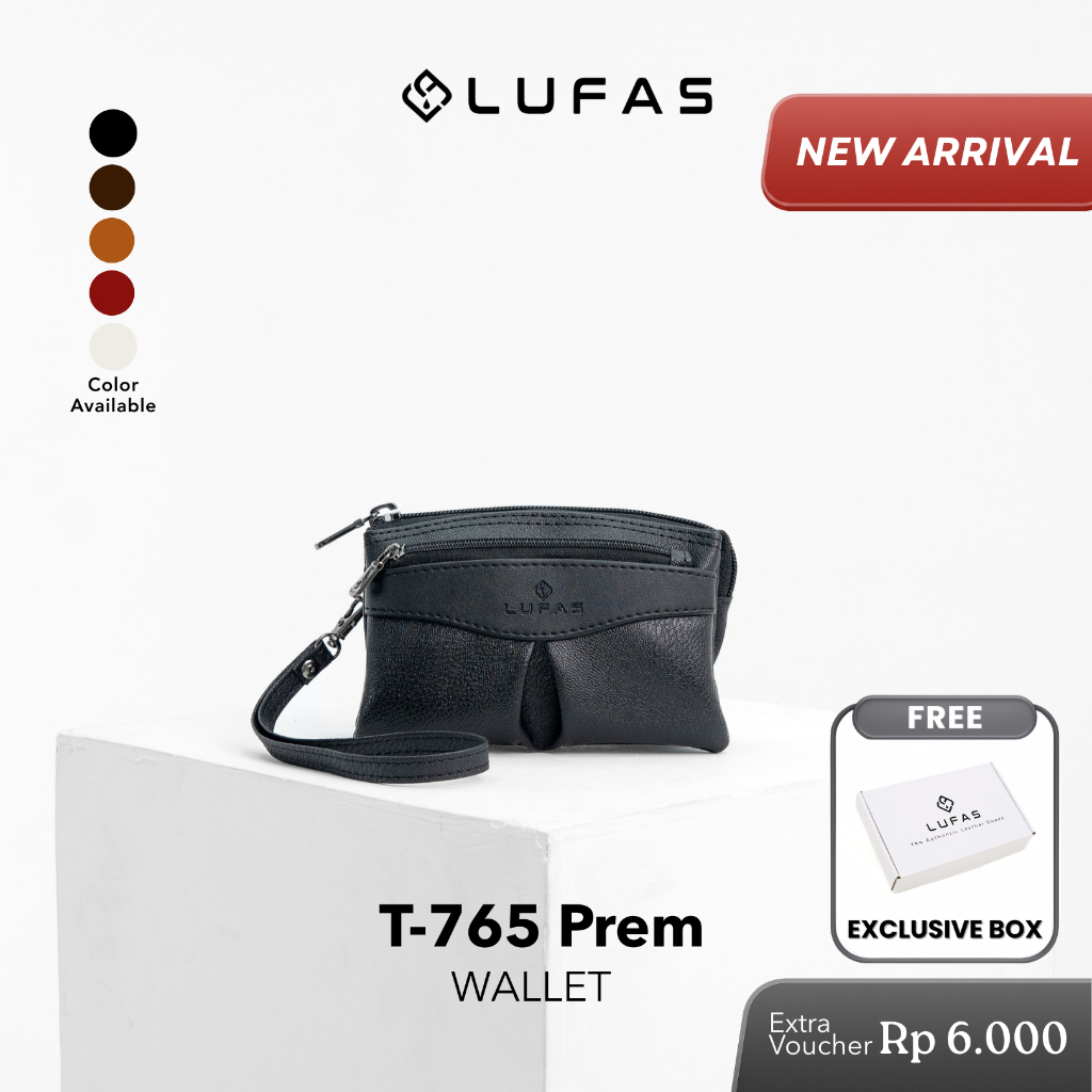 [T-765 Prem Wallet]  LUFAS Dompet Wanita Kecil / Mini Wallet Simple Desain Premium