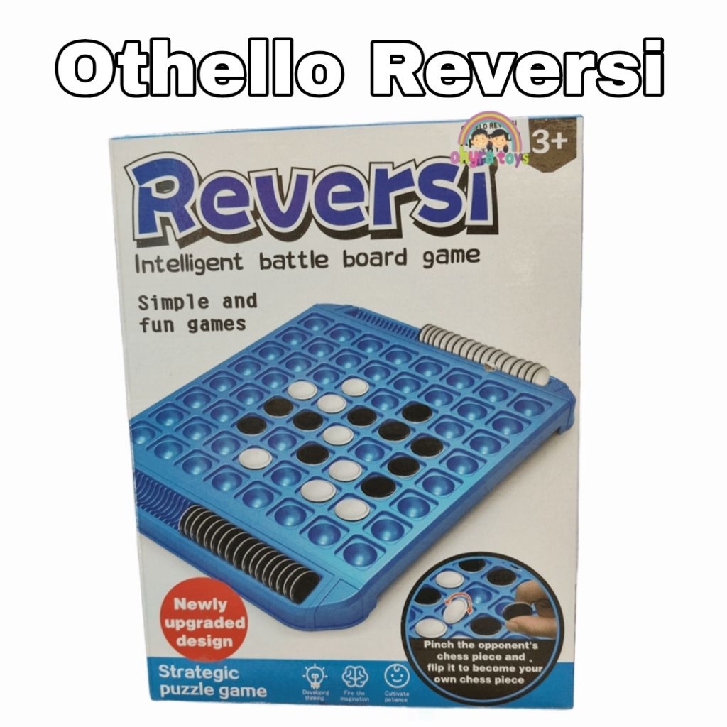 Mainan Anak Mainan Papan Edukasi Othello Reversi