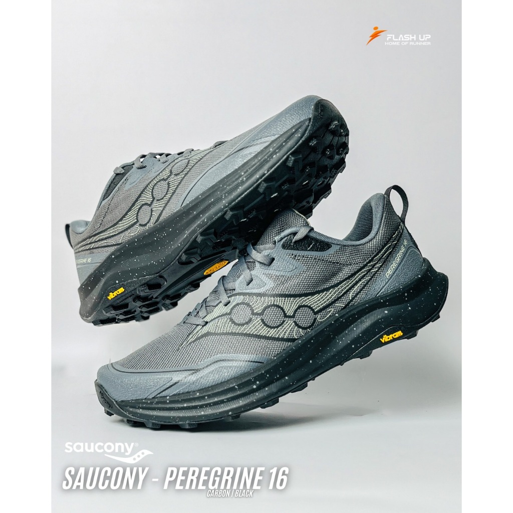 SEPATU TRAIL RUN / SEPATU HIKING / SEPATU GUNUNG VIBRAN - SAUCONY PEREGRINE 16 MEN