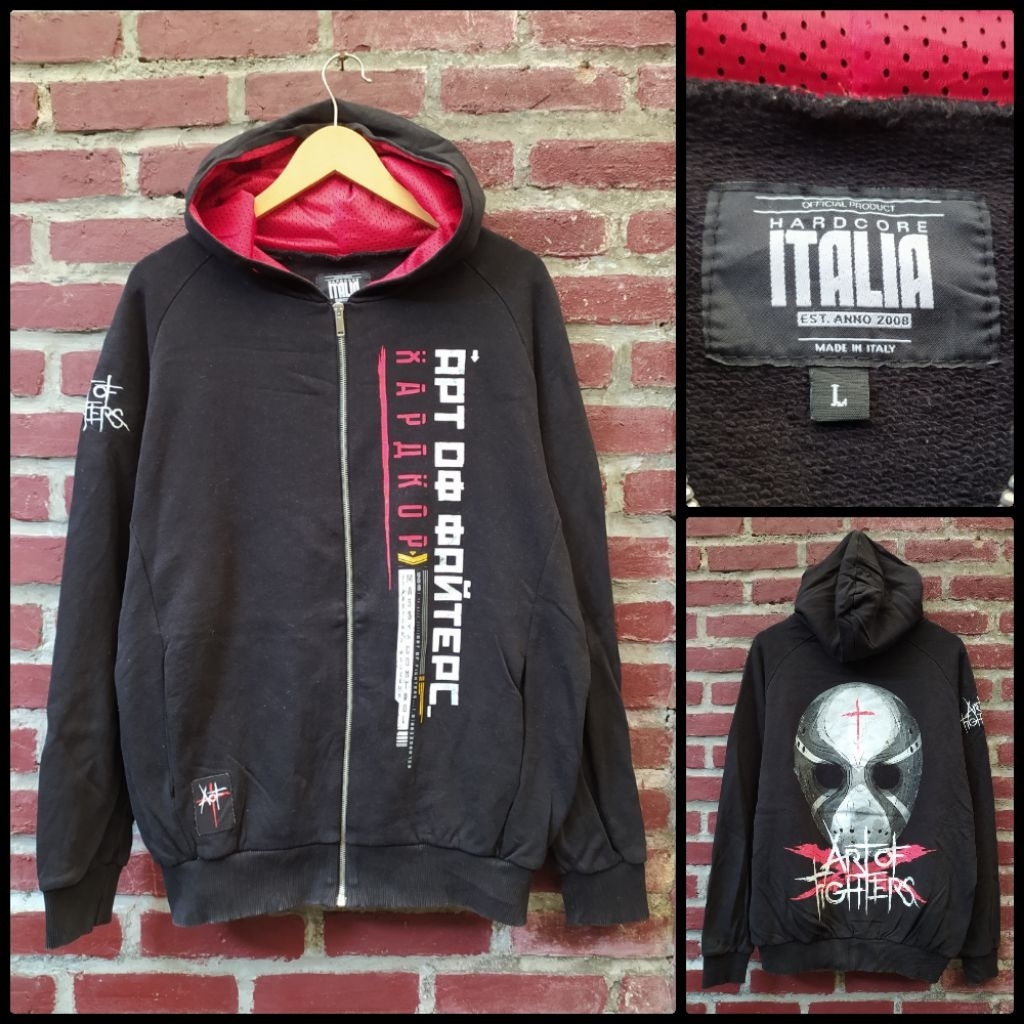 Hoodie Hardcore Italia Art Of fighters