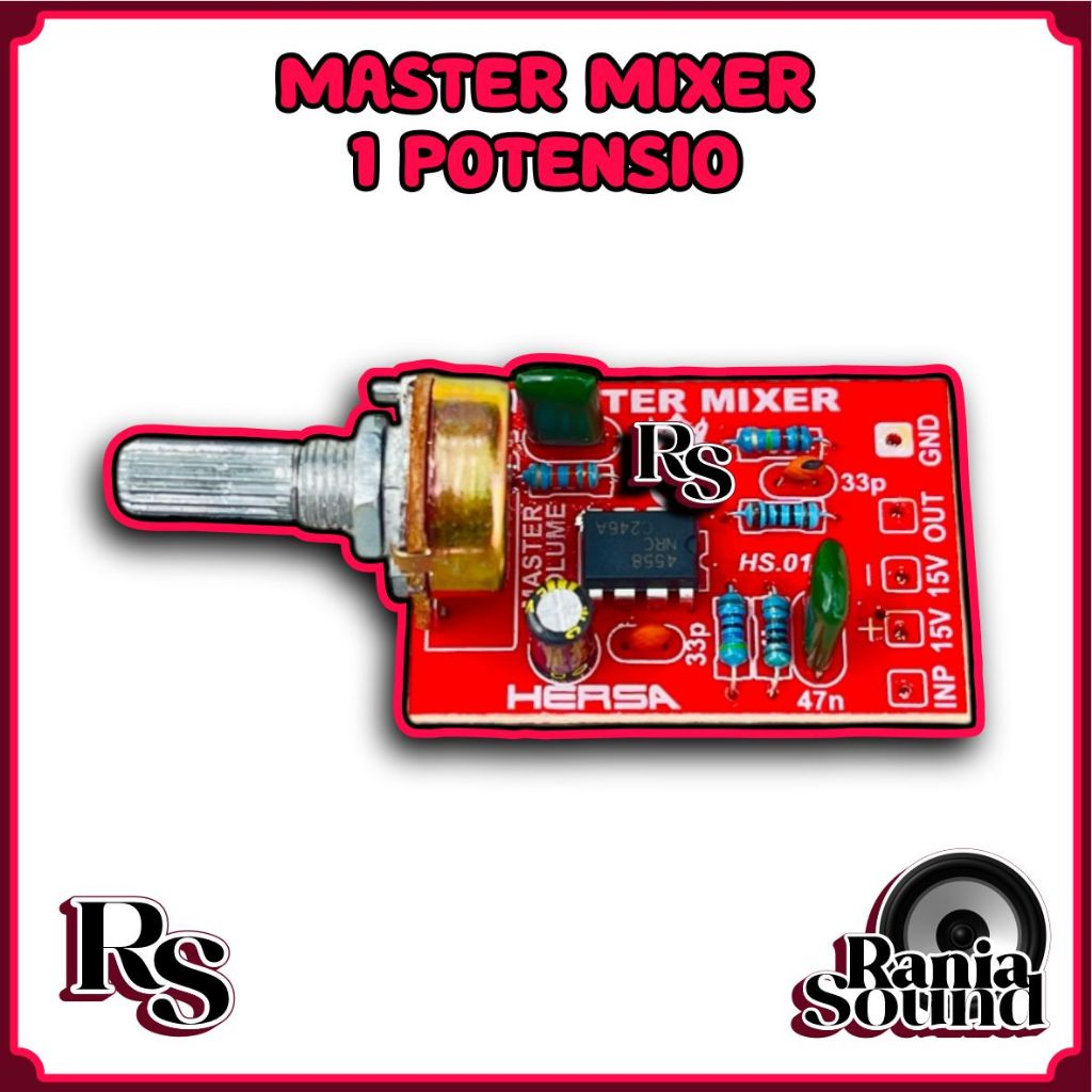 Kit Master Mixer Volume 1 Potensio ups