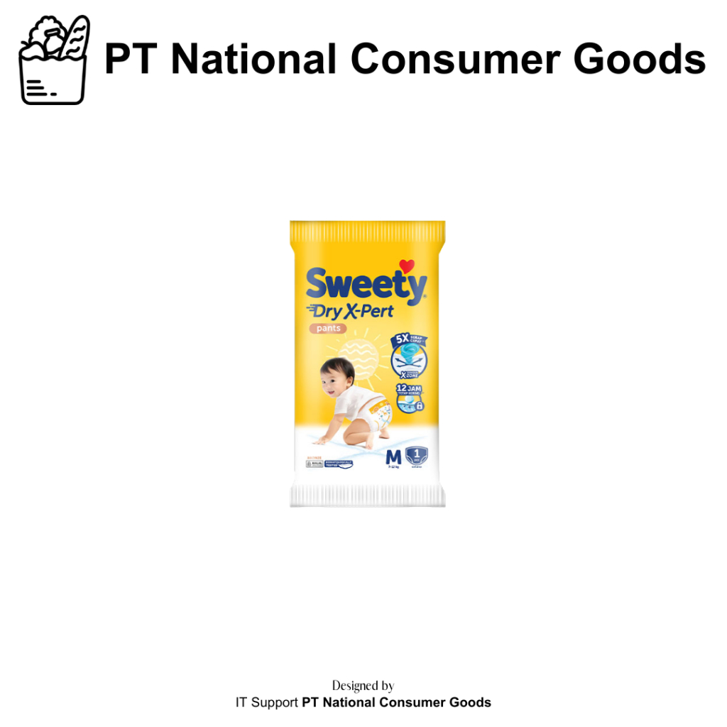 Sweety Bronze Pants Renceng/Sweety Silver Pants Renceng/Baby Happy Pants Renceng