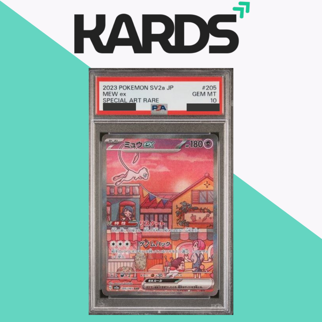 Pokemon MEW EX 151 SLAB PSA 10 Japan TCG