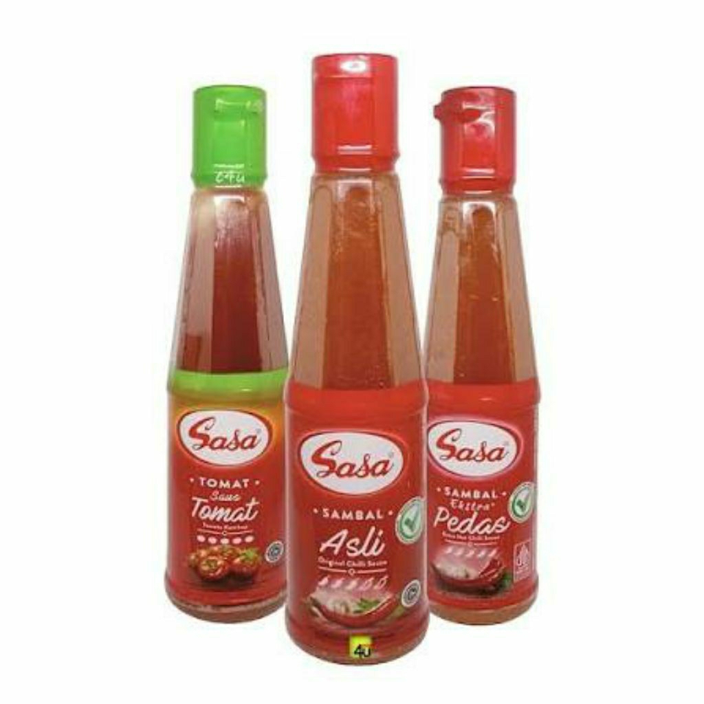 SASA SAOS SAMBAL EXTRA PEDAS / SASA SAOS TOMAT / SASA SAOS PEDAS 135GR