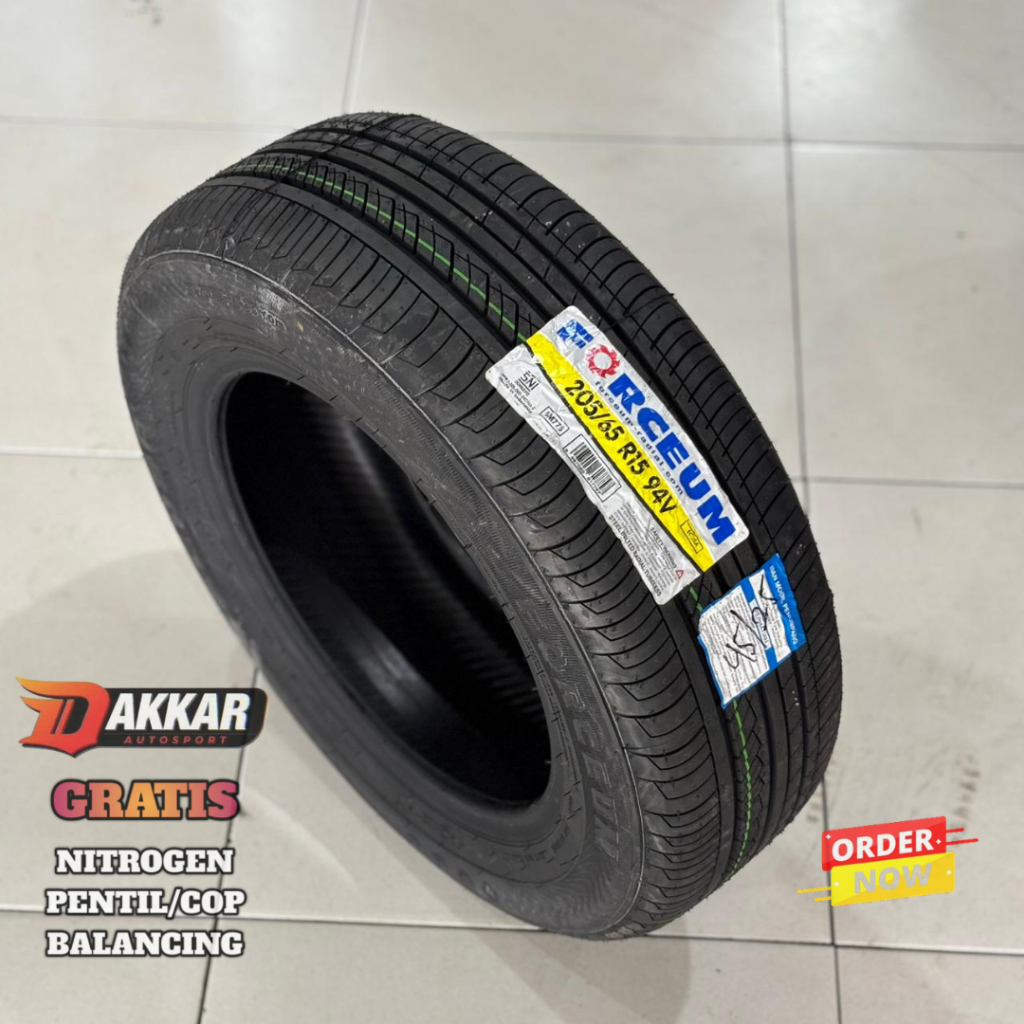 BAN MOBIL FORCEUM ECOSA 205 65 R15 BAN MOBIL TUBELESS RING 15